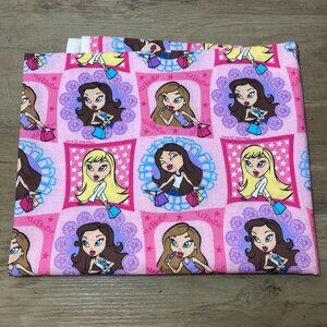 Lil Bratz Sewing Fabric 1 Yard 2004 Vintage Retired Out of Print Pink